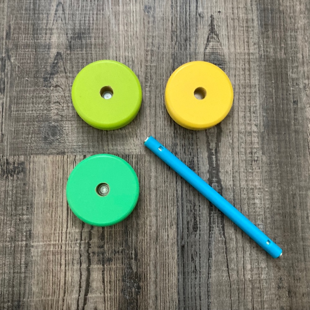 Lovevery Wheels & Axel for the Block Set (magnetic version)